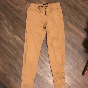 3/$40 Hollister khaki joggers